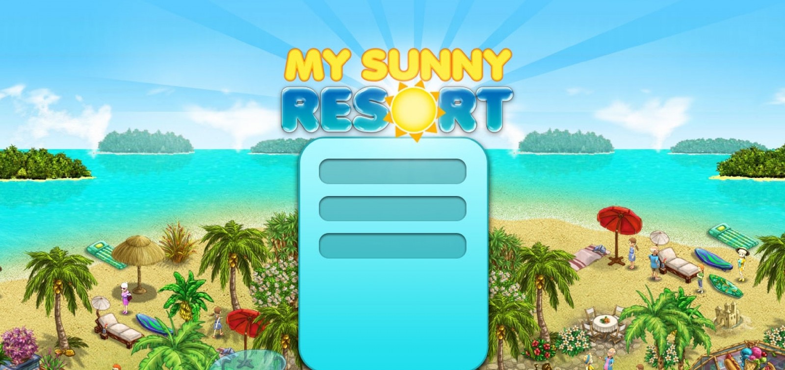 Игра My Sunny Resort онлайн.